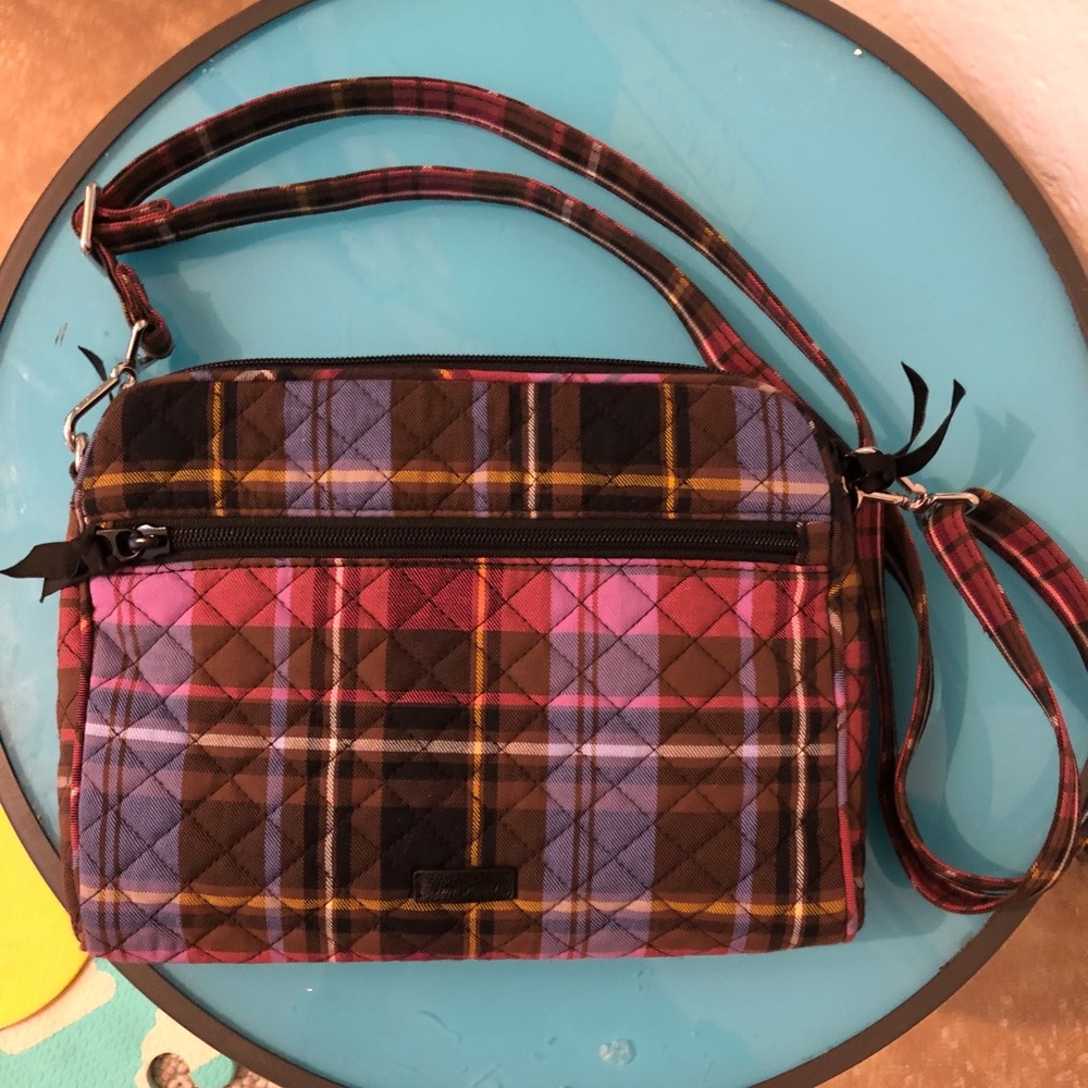 Vera Bradley Cozy Plaid crossbody bag